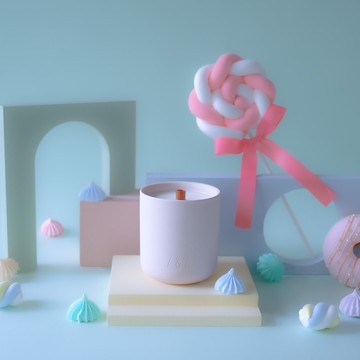 unicorn 獨角獸 | 香氣蠟燭 | 陶瓷杯 | 40小時放鬆時刻