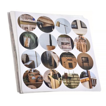 德德小品集 繁色陌然便簽紙+裝飾貼組 15歲以上適用 3包  懷舊 多色  42張  1組