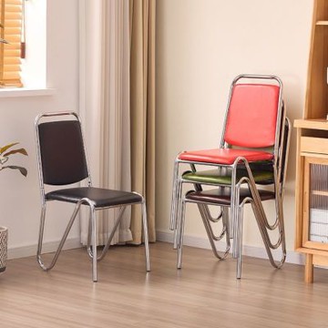 休閒椅 可疊放 坐深43×坐寬36×85CM 餐椅 靠背椅 商用椅 梳妝椅 化妝椅 椅子