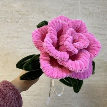 ✨免運可開發票#成品 巨型玫瑰花成品玫瑰花朵高級超大玫瑰花送閨蜜生日禮物花束