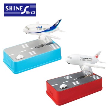 【日本正版】飛機造型 存錢筒 儲金箱 ANA JAL 全日空 日本航空 飛機起降存錢筒 SHINE