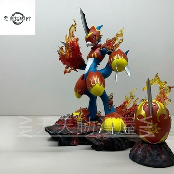 元氣招財  數碼寶貝模型  烈燄獸 V仔獸 裝甲進化 特典數碼蛋 動漫週邊 公仔 擺件 盒裝 禮物