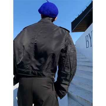 ESC MAN STUDIO/自制秋冬衣柜更新單品 短款夾克棉服上衣外套棉衣