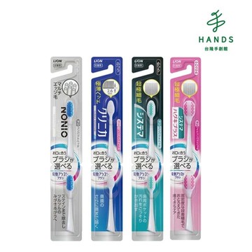 台隆手創館 LION獅王 極薄多功音波電動牙刷專用刷頭(細潔/固齒佳/NONIO/細潔適齦)