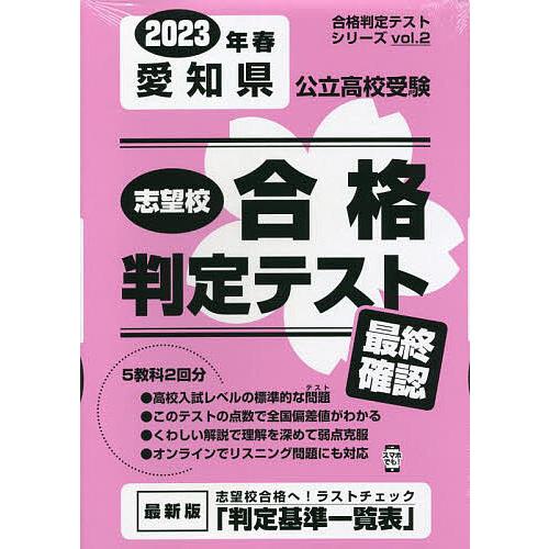 愛知県公立高校受験最終確認