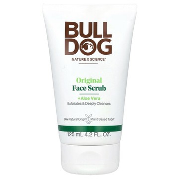 Bulldog Skincare For Men, 原初面部磨砂，4.2 液量盎司（125 毫升）