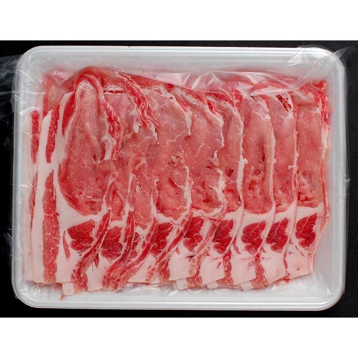ギフト 肉 青森 けんこう 豚 ロース しゃぶしゃぶ 用 約400g ギフト 可能 国産 冷凍