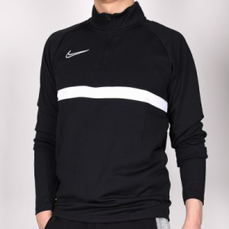 ナイキ Nike スポーツウェア メンズ トップス トレーニング ランニング 運動 アカデミー21 L S ドリル トップ Cw6111 010 黒 ブラック 通販 Lineポイント最大1 0 Get Lineショッピング