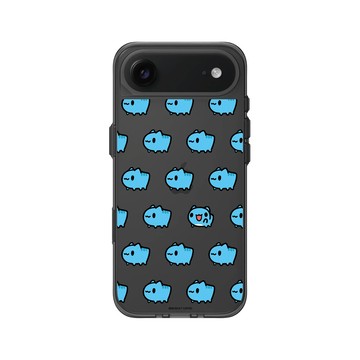 iPhone Air Clear (相機按鈕) 酷墨灰 - 貓貓蟲咖波 Bugcat Capoo - Say Hi