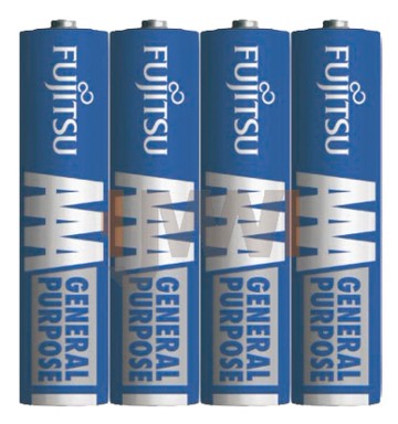 FUJITSU 富士通 4號碳鋅環保電池 4入06315-MR4