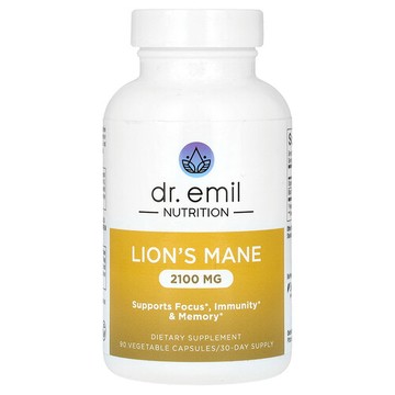 Dr. Emil Nutrition, 猴頭菇，90 粒素食膠囊