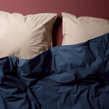 荷蘭 Suite702 100% 有機長絨棉 雙人加大被套 海軍藍