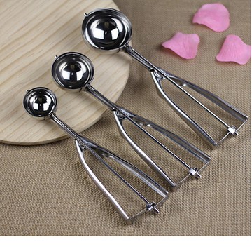【304不銹鋼冰淇淋勺大】不鏽鋼冰淇淋勺雪糕挖球勺冰激淩勺水果西瓜西瓜挖球【八八八】e網購