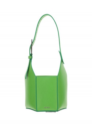 The Attico - 6 Pm Shoulder Bag - Womens - Green