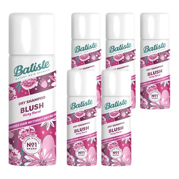 Batiste 芭緹絲 BLUSH 秀髮乾噴劑 清爽蓬鬆  50ml  6瓶