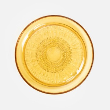 丹麥Bitz 玻璃餐盤18cm 琥珀