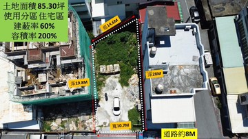 專任吉安面寬10.7米建地臨路8米住宅區｜花蓮縣吉安鄉仁恥段