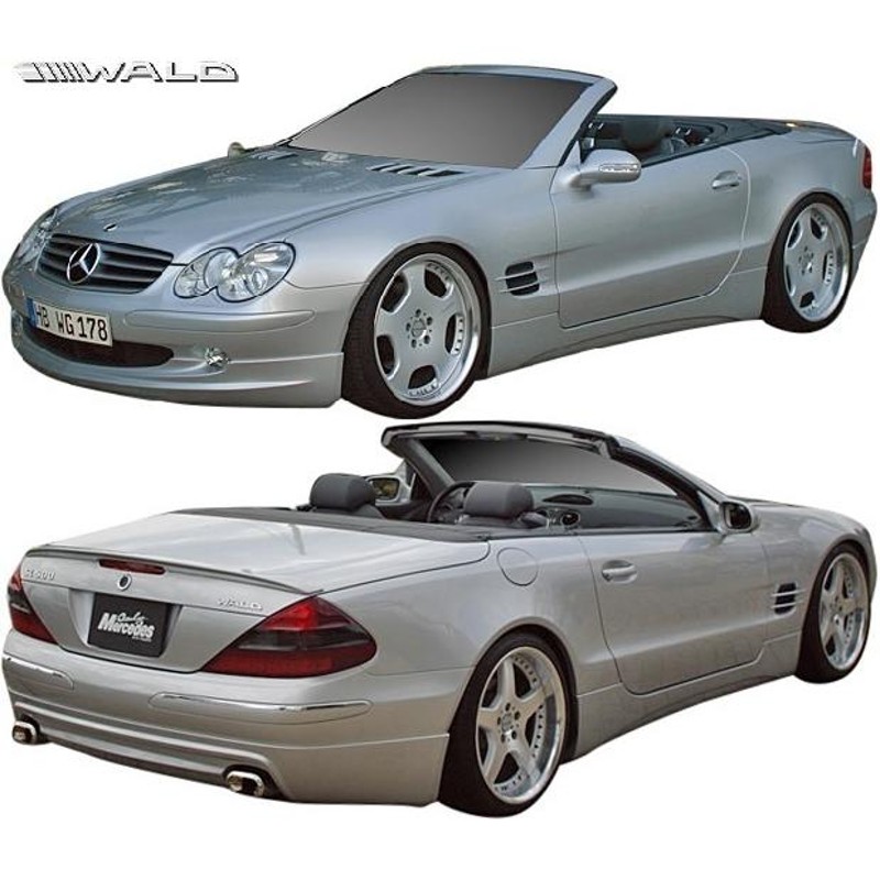 M's】 R230 ベンツ SLクラス 前期 (2001y-2006y) WALD Executive Line トランクスポイラー V1 ／／  FRP 未塗装 ヴァルド バルド エアロ パーツ SL350 SL500 | LINEブランドカタログ