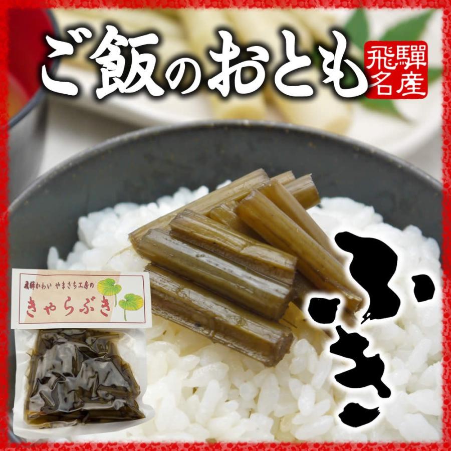 山菜 佃煮 きゃらぶき 100g ご飯のお供 国産