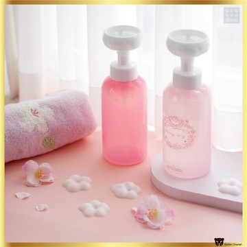 大創 [Daiso Korea] 花形泡沫洗手液分配器 600ml