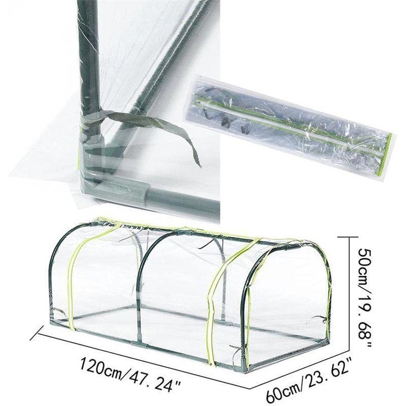 ビニールハウス 折りたたみ ビニール温室 ガーデンハウス 簡易温室 温室カバー ホーム温室 ガーデン温室 組立簡単 フ