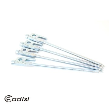 【四入一組】ADISI 強化鑄造營釘 AS15205 25cm  / 城市綠洲專賣( 鑄鐵、輕巧、強化耐用、露營)