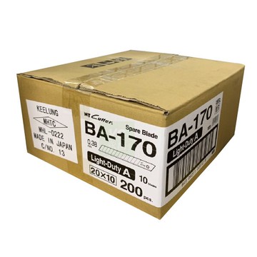 NT 45度刀片 (10中盒=2000片入 /箱) BA-170