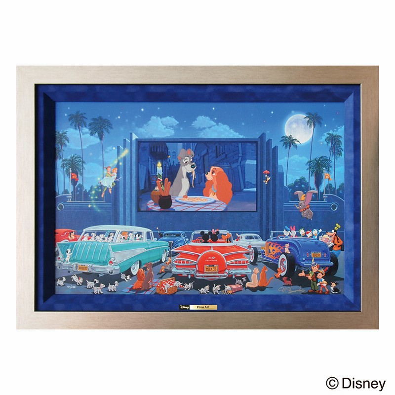 Disney Art Collection ディズニー アート コレクション A Night At The Movies Dak 008 通販 Lineポイント最大3 0 Get Lineショッピング