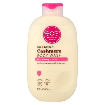 EOS, Shea Better™, Cashmere Body Wash, Strawberry Dream, 16 fl oz (473 ml)