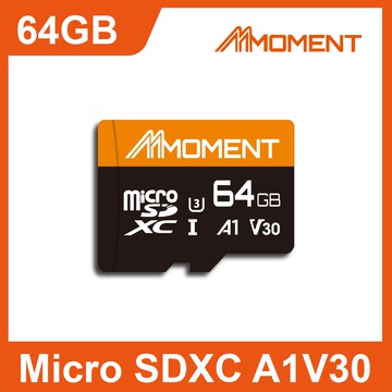 MOMENT MicroSD Card A1V30 64GB