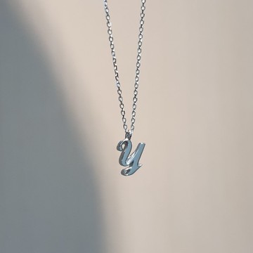 14K18K K金項鍊 字母項鍊 時尚項鏈 13號字體