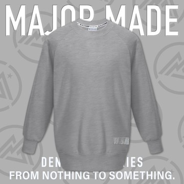 基本款織標多色大學T