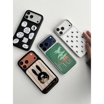 簡約數字電鍍銀iPhone17ProMax手機殼16蘋果15簡約14高級感13水凝