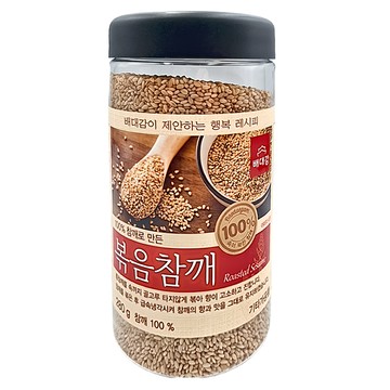 Baedaegam 炒芝麻粒 100% 韓國產  280g  1罐