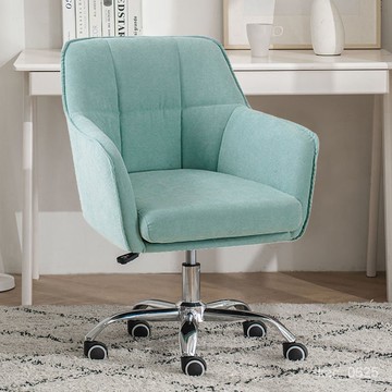 北歐電腦椅子傢用舒適久坐靠背休閒書桌椅宿捨大學生女生可愛轉椅 DBZO