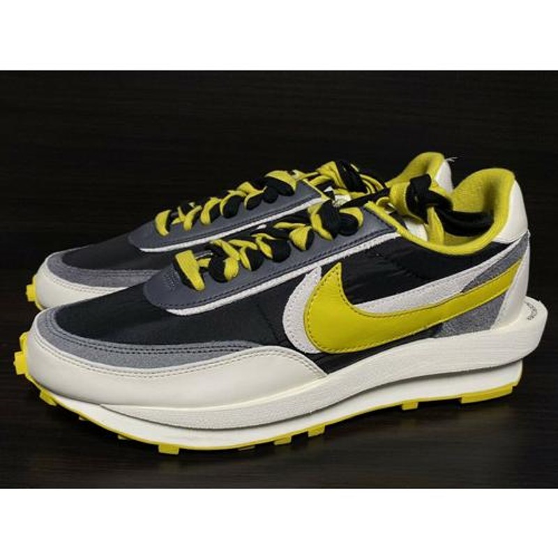 27.5cm DJ4877-001 NIKE LDWAFFLE sacai UNDERCOVER Black and Bright Citron ナイキ  LDワッフル サカイ アンダーカバー ブラック ブライト シトロン | LINEブランドカタログ