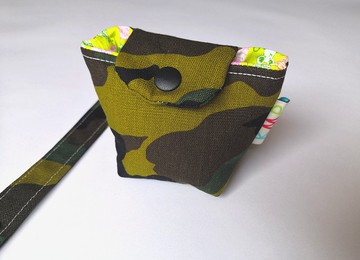 奶嘴夾 奶嘴收納袋 組合 迷彩