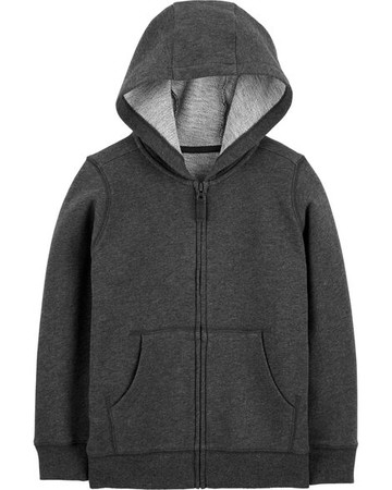 Kid Zip-Up French Terry Hoodie