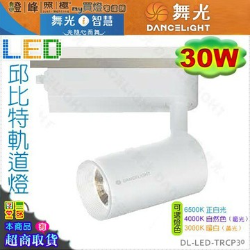 【舞光LED】LED 30W。邱比特軌道燈 高演色性 長筒 白款 保固2年 #TRCP30【燈峰照極my買燈】