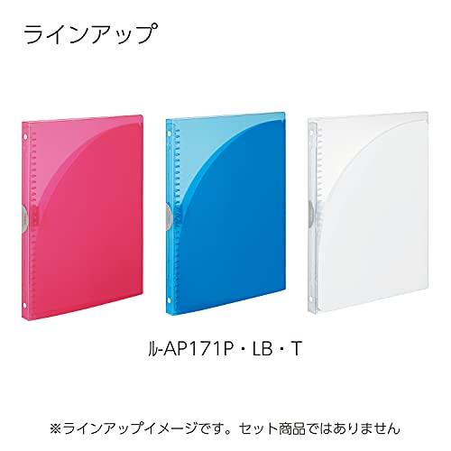 コクヨ ルーズリーフ バインダー キャンパス A4 30穴 最大65枚 水色 ル-AP171LB