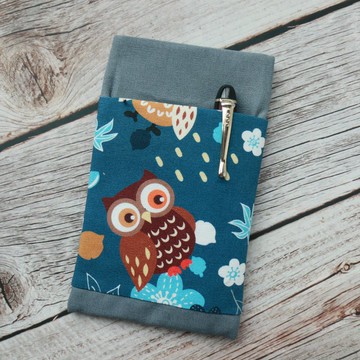【貓頭鷹】 口袋型筆袋 護理師筆袋 醫師筆袋 老師筆袋