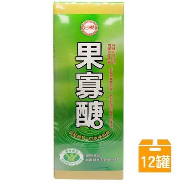 台糖 果寡醣12盒組(400g/瓶)_健康食品認證