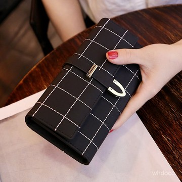 👜 日韓潮流款👜 錢夾 錢包 錢包女 手拿包  錢包女長款磨砂 日韓大容量多功能三折女式錢夾皮夾手拿包 女士長夾