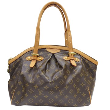 LOUIS VUITTON 路易威登 棕色 原花帆布 Tivoli GM 肩背包 M40144 【二手名牌BRAND OFF】