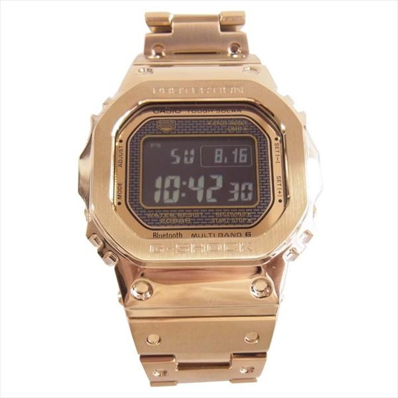 カシオ Gショック CASIO G-SHOCK GMW-B5000TFG-9JF フルメタル 腕時計 時計 ウォッチ ゴールド系【新古品】【未使用】【中古】  | LINEショッピング