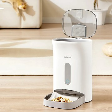 PETWANT派旺 自動寵物餵食器(充電版) F11-E