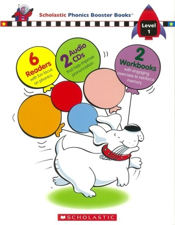 Scholastic Phonics Boosters Books Level 1: Readers(#1-6)[二手書_良好]