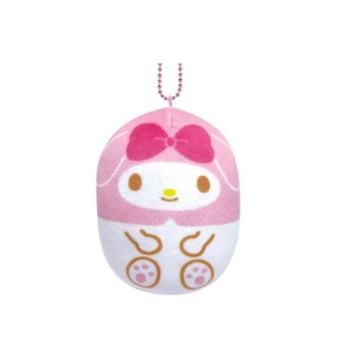 【震撼精品百貨】My Melody_美樂蒂~日本Sanrio三麗鷗 美樂蒂絨毛玩偶吊飾-不倒翁*50926