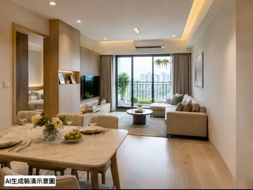 【專約】國泰頤河，高樓豪景宅，大3房+獨立平車｜高雄市三民區建國三路
