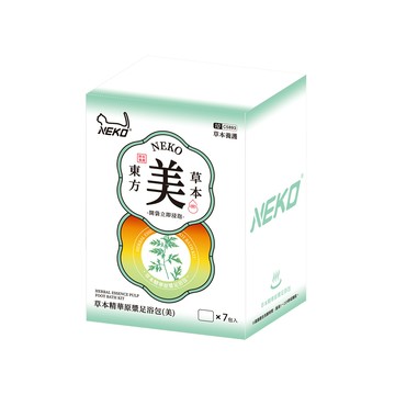 NEKO草本精華原漿足浴包7入美